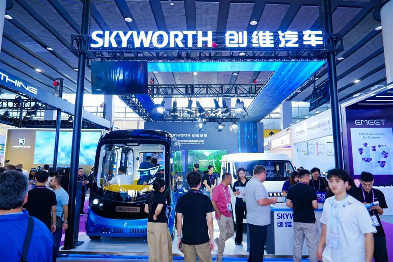 Skyworth Automotive Cemlorot ing Pameran Kanton kaping 138, kanthi Kekuwatan Anyar Ijo lan Cerdas Narik Kawigatosan Global
